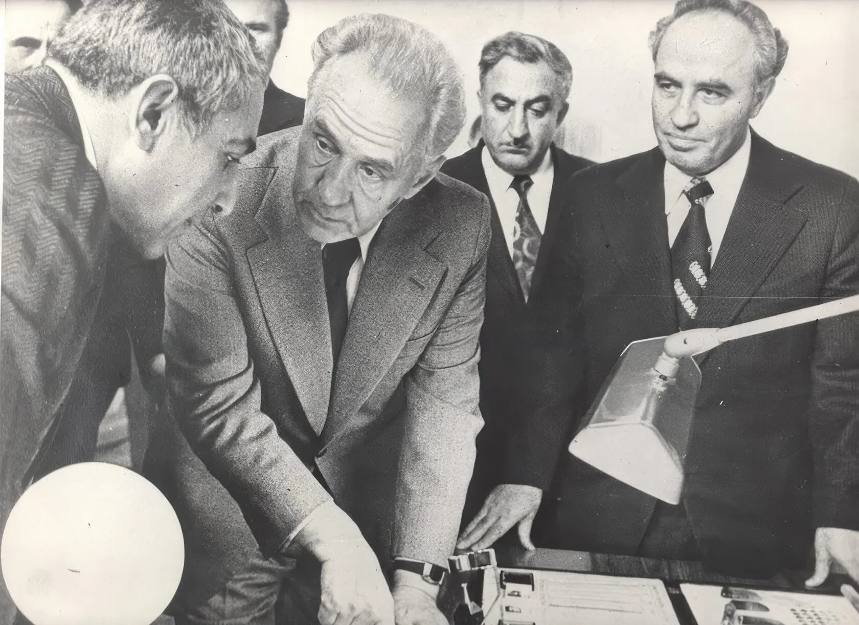 Aleksey Kosygin at the Kristall factory, 1966