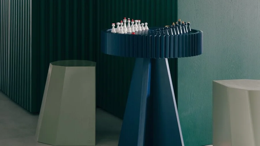 Chess and backgammon tables